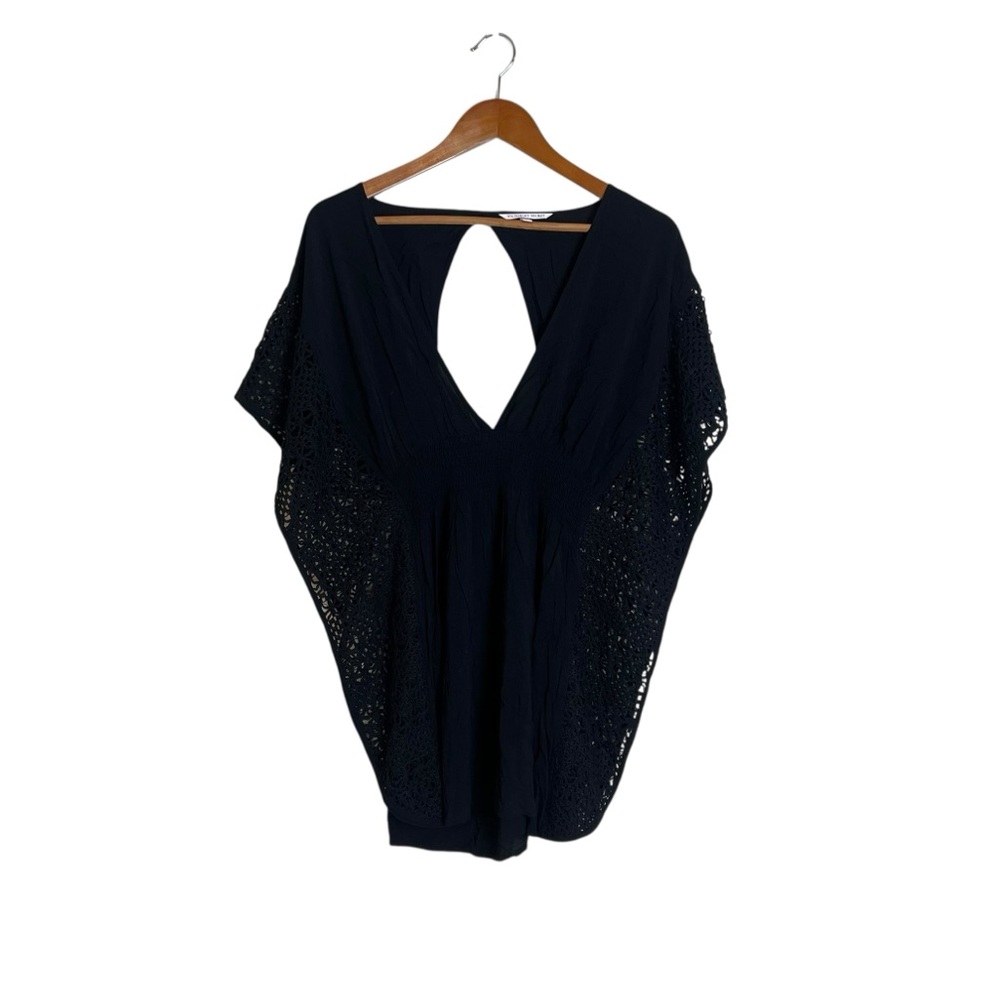 Victoria’s Secret black swim cover up. Size small